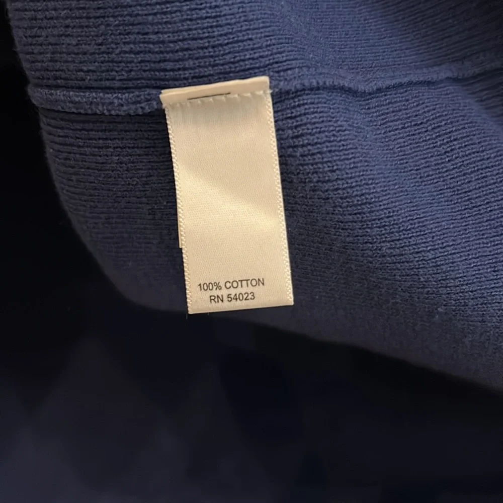 Banana Republic Blue with White Stripe Sweater size L